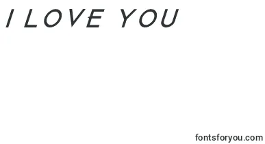 JustdiealreadyBlackitalic font – I Love You Fonts